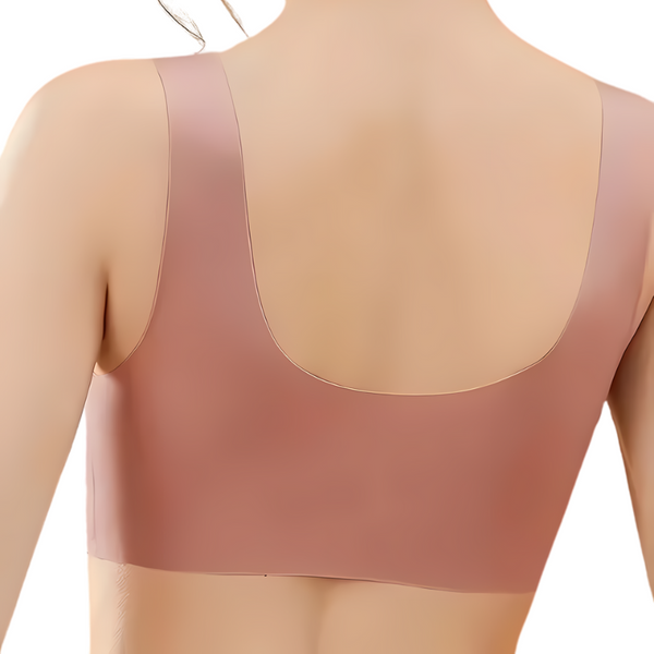 Sujetador sin Costuras con Abrochado frontal sin Aros 3X1