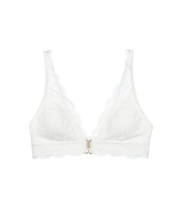 Sujetador de Encaje con Copas 3X1