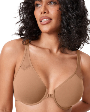 Sujetador sin Forro con Cremallera 3X1