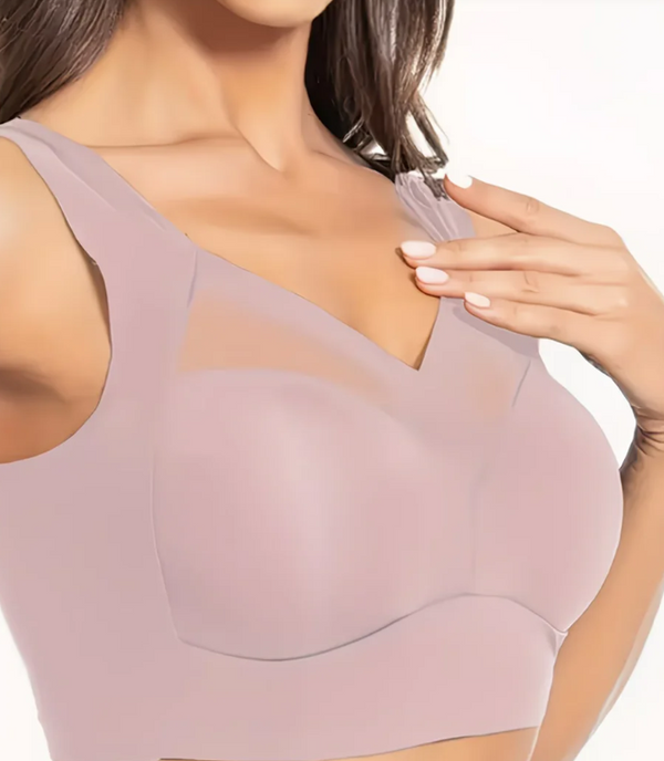 Sujetadores Inalámbricos de Malla Elegante 3x1