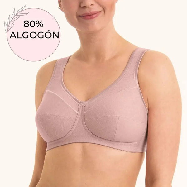 Sujetadora de algodón sin aros Romance