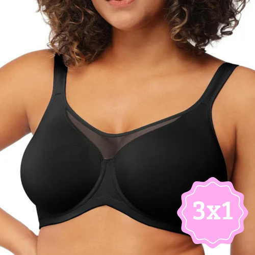 Sujetador de Protección Diaria 3x1