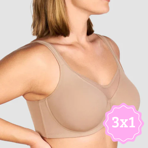 Sujetador de Protección Diaria 3x1