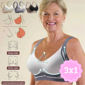 Sujetadores Push-up Antiflacidez  Moldeador 3x1