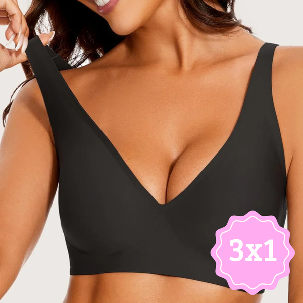 Sujetador Sin Aros Reafirmante Shapeher 3X1