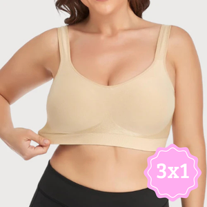 Sujetador Sin Aros Moldeador  Aura Wear 3X1