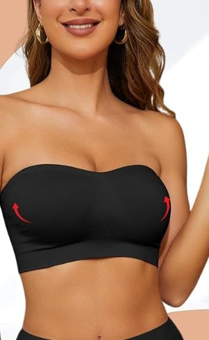 Sujetador sin Tiras Push Up Cómodo 3X1