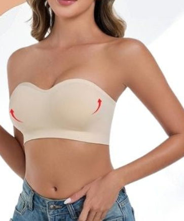 Sujetador sin Tiras Push Up Cómodo 3X1