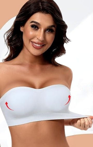 Sujetador sin Tiras Push Up Cómodo 3X1